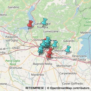 Mappa Via Sant'Eustacchio, 25128 Brescia BS, Italia (7.94286)