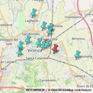 Mappa Via Giovanni Picutti, 36100 Vicenza VI, Italia (1.54286)