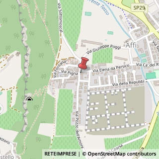 Mappa Via Mohandas Karamchand Gandhi, 22, 37010 Affi, Verona (Veneto)