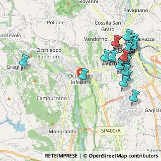 Mappa Via Villa, 13897 Occhieppo Inferiore BI, Italia (2.388)