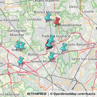 Mappa Via dell'Industria, 20037 Cormano MI, Italia (2.90364)