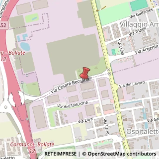 Mappa Via Cesare Beccaria, 18, 20037 Cormano, Milano (Lombardia)