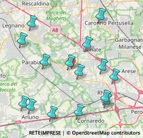 Mappa Via Fratelli Cairoli, 20014 Nerviano MI, Italia (4.63267)