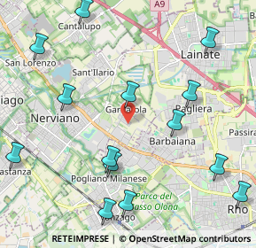 Mappa Via Fratelli Cairoli, 20014 Nerviano MI, Italia (2.58071)