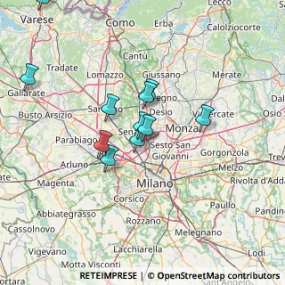Mappa Via Cesare Beccaria, 20037 Paderno Dugnano MI, Italia (16.48692)
