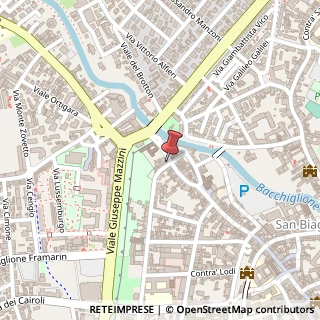 Mappa Contrada Porta Santa Croce, 41, 36100 Vicenza, Vicenza (Veneto)