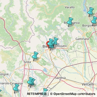 Mappa Via Don Pietro Magri, 13900 Biella BI, Italia (24.85667)