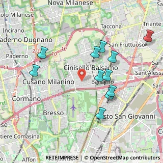 Mappa Via Indipendenza, 20092 Cinisello Balsamo MI, Italia (1.93545)