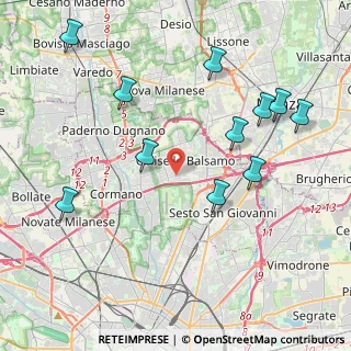 Mappa Via Indipendenza, 20092 Cinisello Balsamo MI, Italia (4.56545)