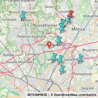 Mappa Via Indipendenza, 20092 Cinisello Balsamo MI, Italia (4.33818)