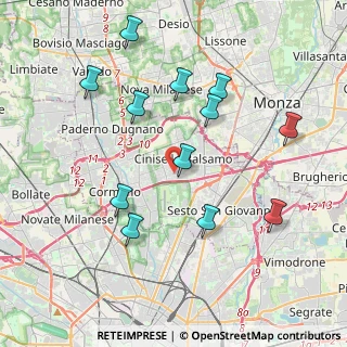 Mappa Via Indipendenza, 20092 Cinisello Balsamo MI, Italia (4.03917)