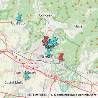 Mappa Via Trento, 25128 Brescia BS, Italia (2.13091)