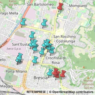 Mappa Via Trento, 25128 Brescia BS, Italia (1.0005)