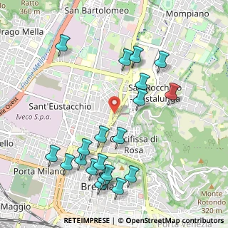 Mappa Via Trento, 25128 Brescia BS, Italia (1.159)