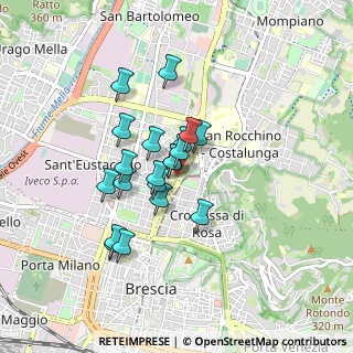 Mappa Via Trento, 25128 Brescia BS, Italia (0.646)
