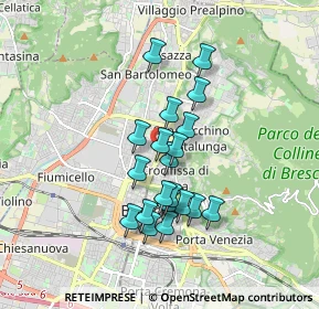 Mappa Via Trento, 25128 Brescia BS, Italia (1.423)