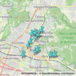 Mappa Via Trento, 25128 Brescia BS, Italia (1.4775)