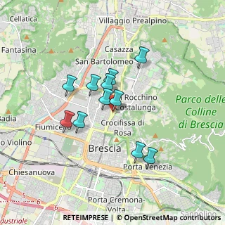 Mappa Via Trento, 25128 Brescia BS, Italia (1.37273)
