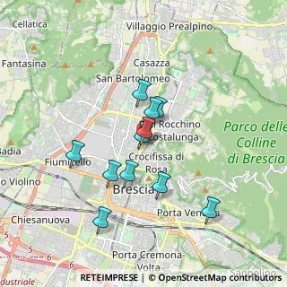 Mappa Via Trento, 25128 Brescia BS, Italia (1.44909)