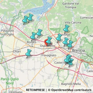 Mappa Via San Giacomo, 25035 Ospitaletto BS, Italia (7.63231)