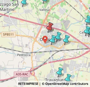 Mappa Via Santa Chiara, 25035 Ospitaletto BS, Italia (2.84786)