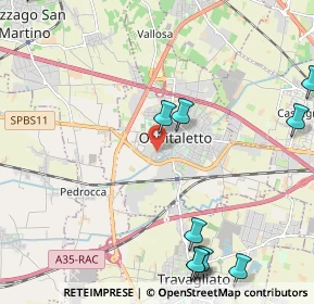 Mappa Via Santa Chiara, 25035 Ospitaletto BS, Italia (3.06)