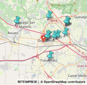 Mappa Via Santa Chiara, 25035 Ospitaletto BS, Italia (3.33909)