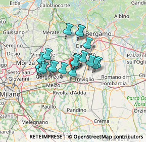 Mappa Vicolo Pozzale, 24045 Fara Gera d'Adda BG, Italia (9.677)