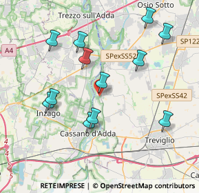 Mappa Vicolo Pozzale, 24045 Fara Gera d'Adda BG, Italia (3.965)