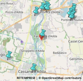 Mappa Vicolo Pozzale, 24045 Fara Gera d'Adda BG, Italia (2.90167)