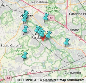 Mappa Via Santa Maria, 20014 Milano MI, Italia (3.22727)