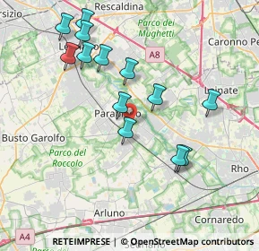Mappa Via Santa Maria, 20014 Milano MI, Italia (3.81154)