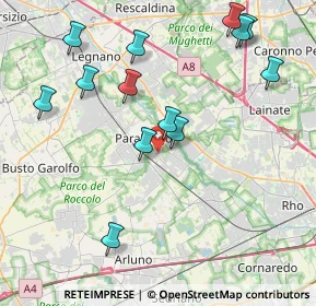 Mappa Via Santa Maria, 20014 Milano MI, Italia (4.45769)