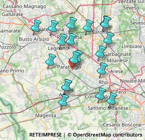 Mappa Via Santa Maria, 20014 Milano MI, Italia (7.02579)