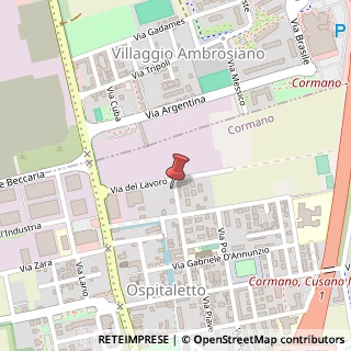 Mappa Via Guglielmo Marconi, 39, 20032 Cormano, Milano (Lombardia)