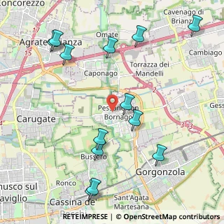 Mappa Via Ruggero da Pessano, 20060 Pessano Con Bornago MI, Italia (2.51231)