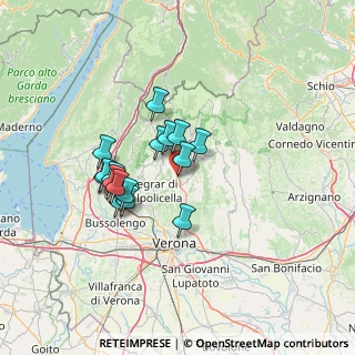 Mappa Via Canova, 37023 Grezzana VR, Italia (10.7275)