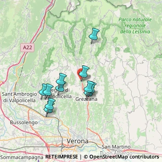 Mappa Via Canova, 37023 Grezzana VR, Italia (6.30182)