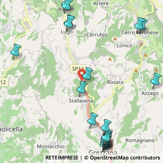Mappa Via Canova, 37023 Grezzana VR, Italia (3.237)