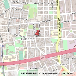 Mappa Via S. Antonio, 24, 20092 Cinisello Balsamo, Milano (Lombardia)