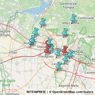 Mappa Via 1° Maggio Traversa III, 25035 Ospitaletto BS, Italia (6.29857)