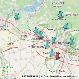 Mappa Via S. Pio da Pietrelcina, 25035 Ospitaletto BS, Italia (8.54214)