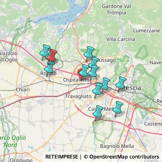 Mappa Via S. Pio da Pietrelcina, 25035 Ospitaletto BS, Italia (6.03846)