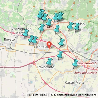 Mappa Via 1° Maggio Traversa III, 25035 Ospitaletto BS, Italia (4.2295)