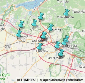 Mappa Traversa IV Via I Maggio, 25035 Ospitaletto BS, Italia (6.48714)