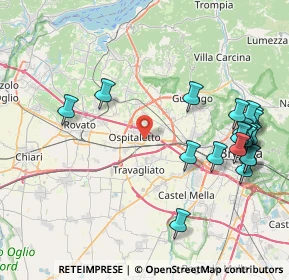 Mappa Traversa IV Via I Maggio, 25035 Ospitaletto BS, Italia (9.6385)