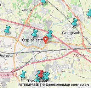 Mappa Via S. Pio da Pietrelcina, 25035 Ospitaletto BS, Italia (3.05429)