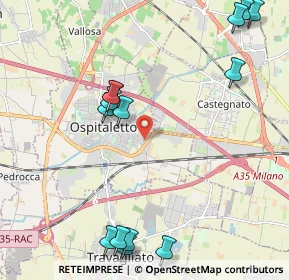 Mappa Traversa IV Via I Maggio, 25035 Ospitaletto BS, Italia (2.60857)