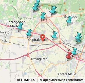 Mappa Traversa IV Via I Maggio, 25035 Ospitaletto BS, Italia (4.96929)
