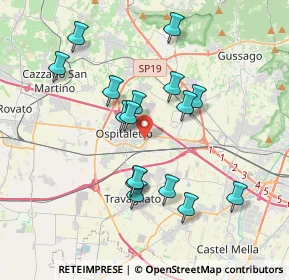 Mappa Via S. Pio da Pietrelcina, 25035 Ospitaletto BS, Italia (3.47375)